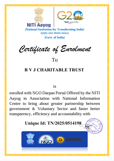 NITI Aayog Certificate